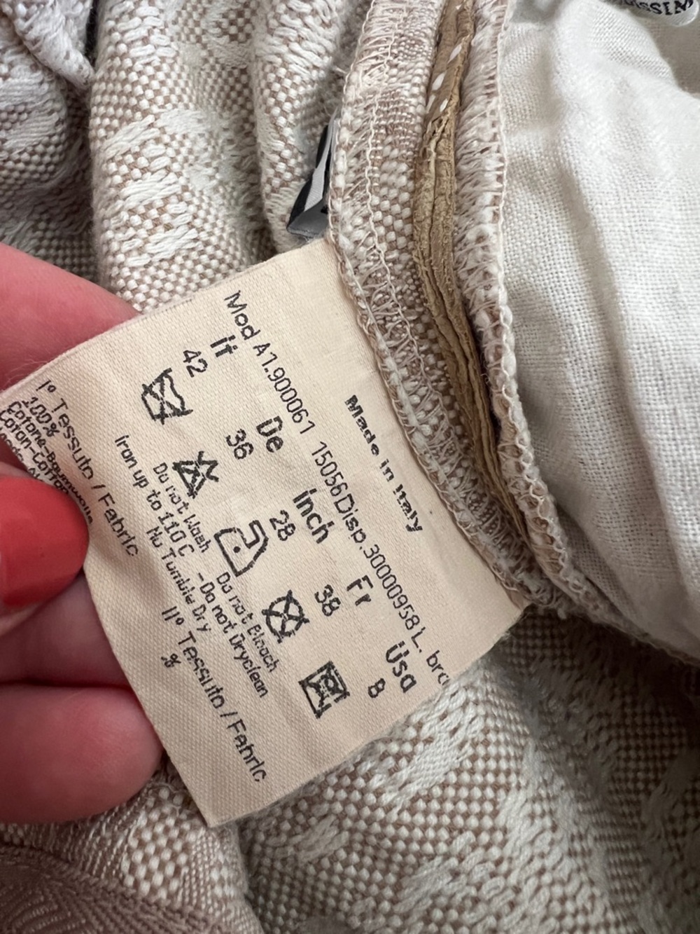 THIS IS FOR @DYMDYM72 Fendi Beige Logo Jacquard Pants - Picture 7 of 12